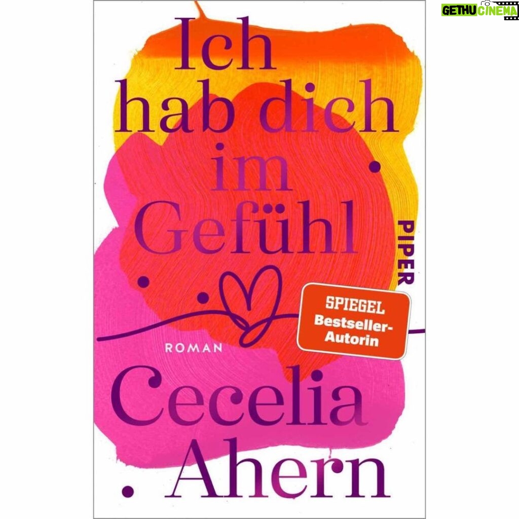 Cecelia Ahern Instagram - My German backlist has been repackaged by my publisher @piperverlag and it’s looking beautiful thanks to artist @claire_desjardins_art This edition of ‘Ich hab such im Gefuhl’ (Thanks for the Memories) will be published on 27th October 2022. ❤💗🧡