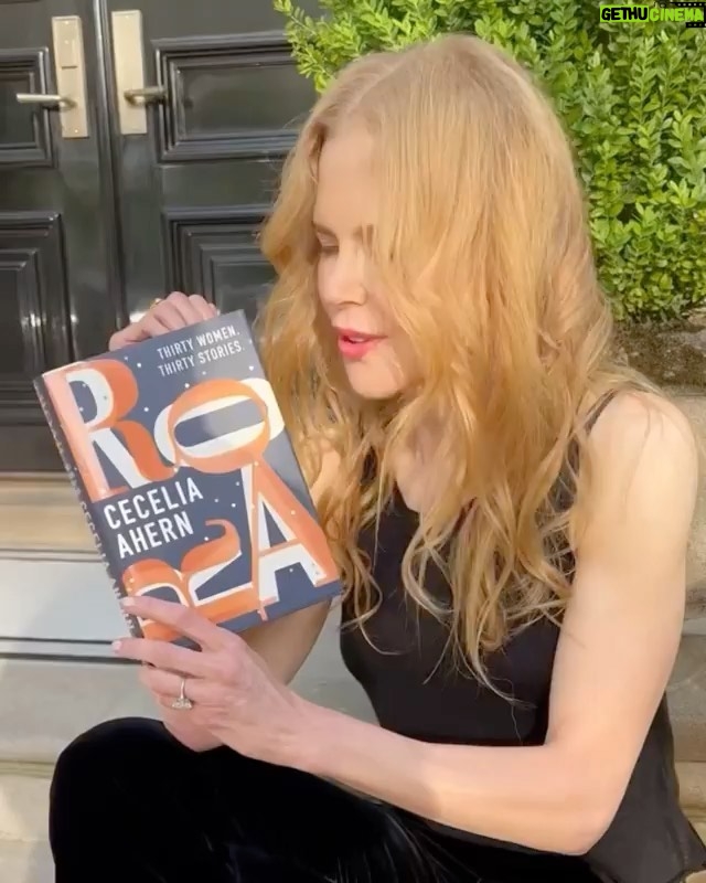 Cecelia Ahern Instagram - Repost from @nicolekidman • Celebrating #WorldBookDay with our amazing author of #Roar, @Official_CeceliaAhern 😍📖 Our series from @BlossomFilms is now streaming on @AppleTVPlus xx