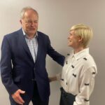 Cecelia Ahern Instagram - Had a great time with this talented crew on Loose Ends for BBC Radio 4. It airs tomorrow October 14th at 6.15pm, and after on @bbcsounds Yes I was very very excited to meet Clive Anderson. @nicholasmccarthyofficial @declanlawn @mlmuir28 @jordanadetunji @bbcradio4 @aimeeallenmusic @aaron.allen.music BBC Radio Ulster