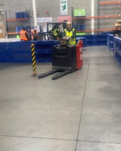 Cecelia Ahern Instagram - I am now a CERTIFIED Forklift driver!!! I told you I’d do it and I did it. After training with the Irish School of Motoring I’m very proud to announce that I can now drive a ROPPT (Ride on Power Pallet Truck). So now I will ask the lovely people at the warehouses the question again…. @eason_ireland @argosybooks @bookstationireland CAN I PLEASE DRIVE YOUR FORKLIFT?? Huge thanks to the wonderful instructors in Irish School of Motoring. John Doran Sr and John Doran Jr trained me and put me through my paces and I had a brilliant day out. If you need a forklift driver to do a perfect figure of 8 forwards, backwards, with or without a pallet, I’m your woman. Now I can drive my own pallet of books, sign them, sit on them, stand on them, dance around them before sending them out to all of you lovely readers. You’ve got to turn that NO into a YES!!! 👊👷‍♀️