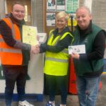 Cecelia Ahern Instagram - I am now a CERTIFIED Forklift driver!!! I told you I’d do it and I did it. After training with the Irish School of Motoring I’m very proud to announce that I can now drive a ROPPT (Ride on Power Pallet Truck). So now I will ask the lovely people at the warehouses the question again…. @eason_ireland @argosybooks @bookstationireland CAN I PLEASE DRIVE YOUR FORKLIFT?? Huge thanks to the wonderful instructors in Irish School of Motoring. John Doran Sr and John Doran Jr trained me and put me through my paces and I had a brilliant day out. If you need a forklift driver to do a perfect figure of 8 forwards, backwards, with or without a pallet, I’m your woman. Now I can drive my own pallet of books, sign them, sit on them, stand on them, dance around them before sending them out to all of you lovely readers. You’ve got to turn that NO into a YES!!! 👊👷‍♀️