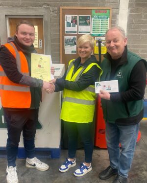 Cecelia Ahern Instagram - I am now a CERTIFIED Forklift driver!!!

I told you I’d do it and I did it. After training with the Irish School of Motoring I’m very proud to announce that I can now drive a ROPPT (Ride on Power Pallet Truck).

So now I will ask the lovely people at the warehouses the question again…. @eason_ireland @argosybooks @bookstationireland CAN I PLEASE DRIVE YOUR FORKLIFT?? 

Huge thanks to the wonderful instructors in Irish School of Motoring. John Doran Sr and John Doran Jr trained me and put me through my paces and I had a brilliant day out. If you need a forklift driver to do a perfect figure of 8 forwards, backwards, with or without a pallet, I’m your woman. Now I can drive my own pallet of books, sign them, sit on them, stand on them, dance around them before sending them out to all of you lovely readers. 

You’ve got to turn that NO into a YES!!! 👊👷‍♀️