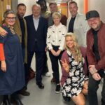 Cecelia Ahern Instagram - Had a great time with this talented crew on Loose Ends for BBC Radio 4. It airs tomorrow October 14th at 6.15pm, and after on @bbcsounds Yes I was very very excited to meet Clive Anderson. @nicholasmccarthyofficial @declanlawn @mlmuir28 @jordanadetunji @bbcradio4 @aimeeallenmusic @aaron.allen.music BBC Radio Ulster