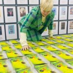 Cecelia Ahern Instagram - Don’t tell me I don’t bring you high quality content. Visited CPI Books today to see ‘In A Thousand Different Ways’ hot off the press. Then I climbed on them. Rolled around on them. And signed them. Out April 13th. 😊💚