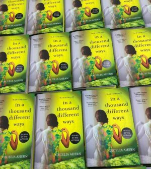 Cecelia Ahern Instagram - Don’t tell me I don’t bring you high quality content. 

Visited CPI Books today to see ‘In A Thousand Different Ways’ hot off the press. 

Then I climbed on them. 
Rolled around on them.
And signed them. 

Out April 13th.

😊💚