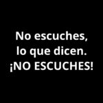 Cecilia Milone Instagram – Sentí, lo que te pasa…
Escribí.
Decí palabras.
No escuches, lo que dicen.
Oí a tu corazón;
que late para vos, 
y sabe TODO.