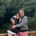Cecilia Milone Instagram - #Nosotros. ❤️ @artazanito #7DeMarzo #ManantialesClubDeMar #MarDelPlata #MiCumple #EnLaPlaya 🌊