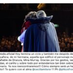 Cecilia Milone Instagram - Cuando la vida te da tanto amor que no te alcanzan los abrazos. Mina y Drácula. Cecilia y Juan. ¡LO QUE TE QUIERO! ¡LO IMPORTANTE QUÉ SOS EN MI VIDA! Juan de mi corazón. Hasta pronto, amigo mío… ❤️🎭