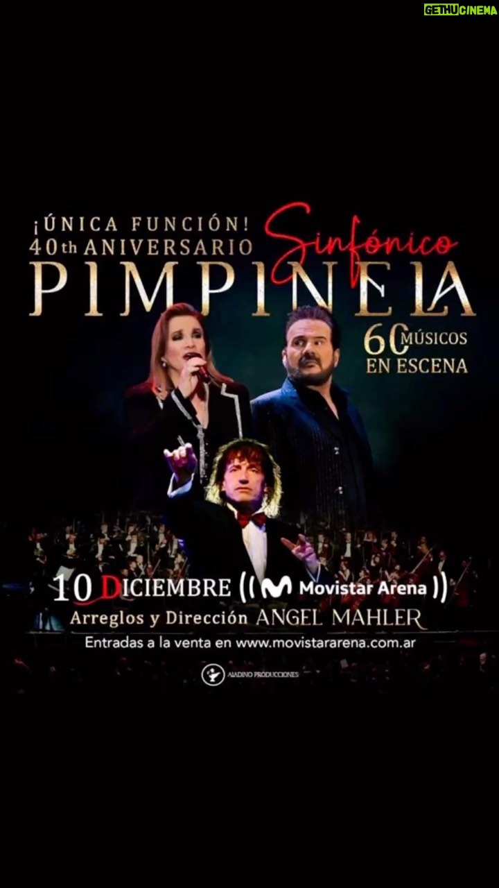 Cecilia Milone Instagram - Una fiesta en el @movistararenaar. Alegría y emoción para @artazanito, @claudioofabyan, y para mí. Ovaciones para @duopimpinela y @angelmahlerok LA VOZ DE LUCÍA, INALTERABLE. ❤️👏🏻 ¡Bravo, Ángel! CAPOLAVORO!!! Te quiero, SIEMPRE. ❤️🎶
