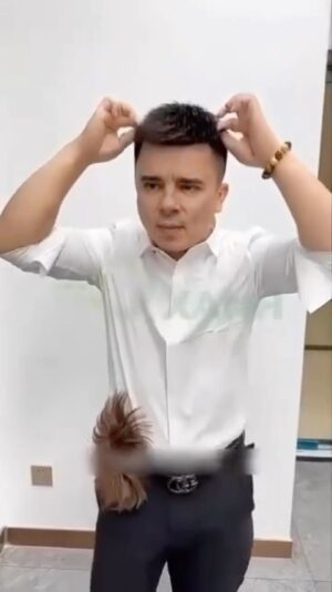 Celso Portiolli Instagram - Quando eu vendia peruca 😂😂😂