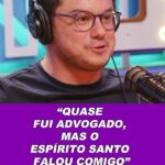 Celso Portiolli Instagram - Deive Leonardo fala sobre visita do espírito santo durante discurso da faculdade.. Assista completo no PodC no Youtube. Link na Bio.