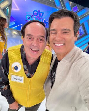 Celso Portiolli Instagram - Foi incrível hoje. Um dia inesquecível!!! @patriciaabravanel @liminhasbt @ivomorgantiopiniao @jackypetkovic @danilogentili @christinarochatv @goretemilagres @babixavier