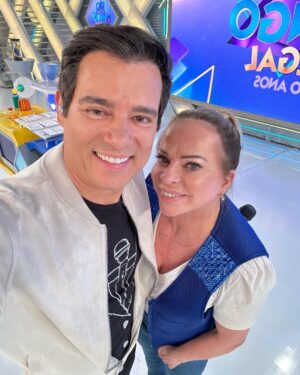 Celso Portiolli Instagram - Foi incrível hoje. Um dia inesquecível!!! @patriciaabravanel @liminhasbt @ivomorgantiopiniao @jackypetkovic @danilogentili @christinarochatv @goretemilagres @babixavier