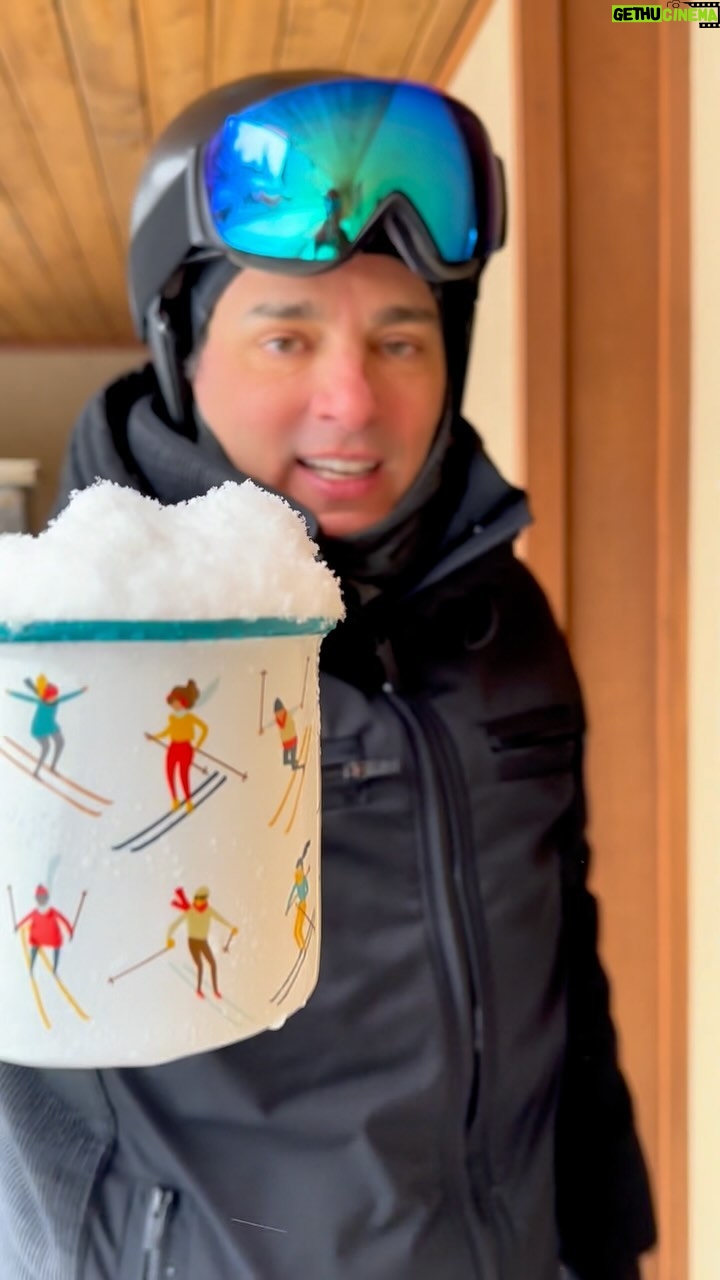 Celso Portiolli Instagram - Receita de sorvete feito com neve.