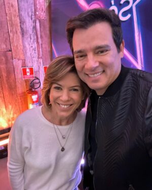 Celso Portiolli Instagram - Uma tarde especial com muitos amigos. Muito obrigado ao SBT por esse dia incrível.