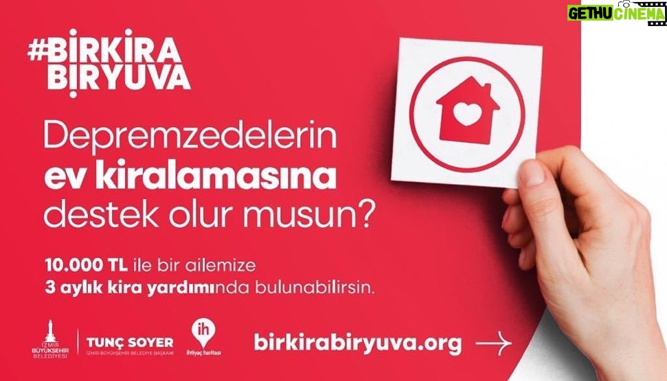 Cem Yılmaz Instagram - Bu kampanya ile depremzedelerin barınma ihtiyacına destek olmanız mümkün.