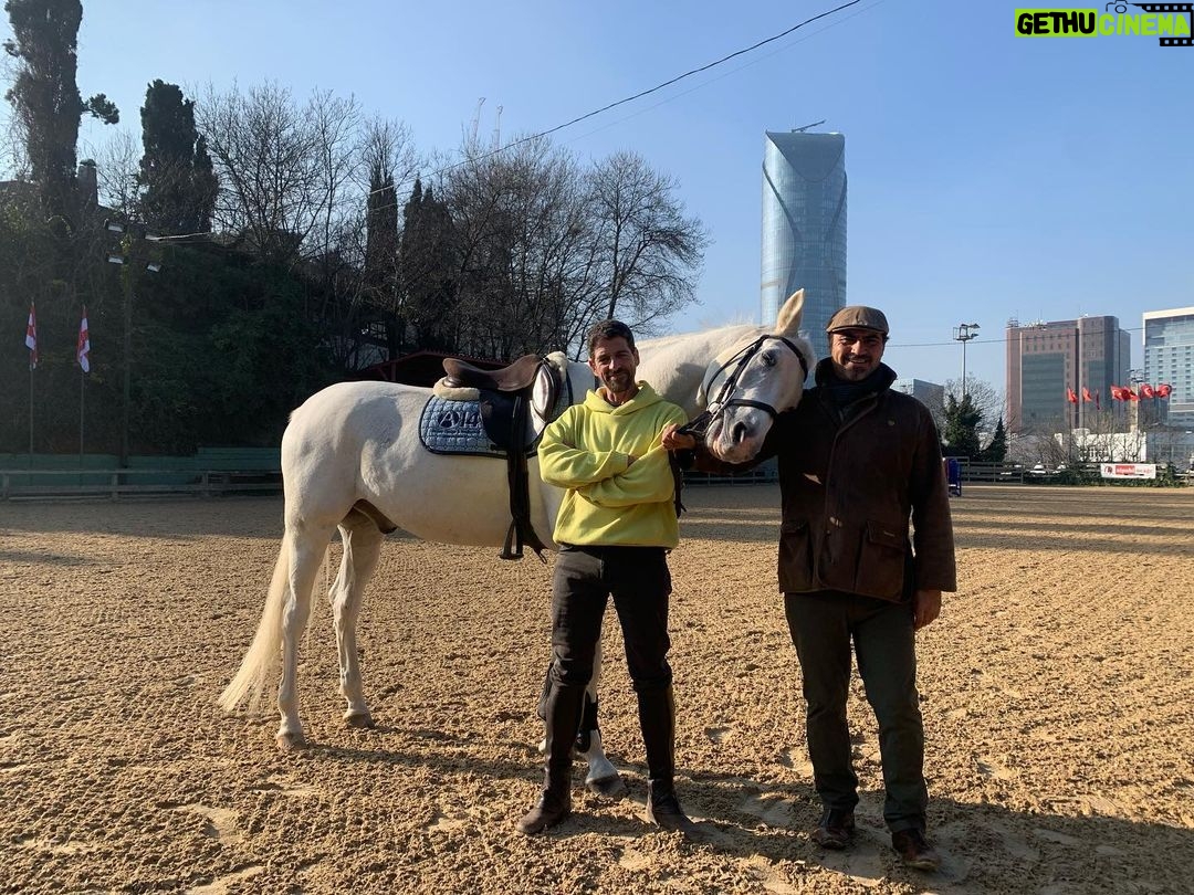 Cemal Hünal Instagram - Back in da saddle w Atilla Akbıyık hocam🔆