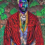 Chadwick Boseman Instagram - This quilt by @bisabutler is stunning! Such a beautiful tribute to our beloved Chadwick. It will be on display at @LACMA’s  #BlackAmericanPortraits alongside the #ObamaPortraits, opening November 7th. We couldn’t be happier or more honored for his image to be featured in such an iconic exhibition. Thank you, Bisa. #FanArtFriday