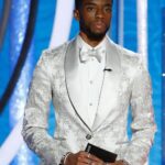 Chadwick Boseman Instagram - Hit up the #GoldenGlobes to present with my #BlackPanther family. Want to say congrats to all of the winners. This look though...thank you to @Versace and to my team. Golden Globes