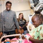 Chadwick Boseman Instagram - Had a birthday celebration with a beautiful little princess, Mady. She let me throw the confetti twice. I think I had as much fun as she did. #StJude