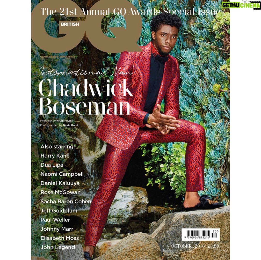 Chadwick Boseman Instagram - Shot at the illustrious Houdini Estate. Thank you @BritishGQ, @dylanjonesgq and @gavinbondphotography! Houdini Mansion - The Houdini Estate