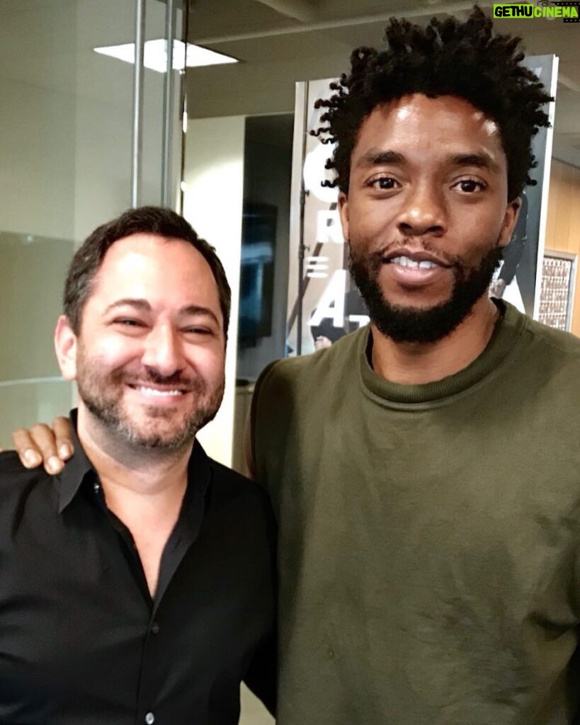 Chadwick Boseman Instagram - Thanks, @scott_feinberg! Sat down with him this week to discuss my career path and inspirations, the cultural impact of #BlackPanther, and more. Check it out in @hollywoodreporter’s Awards Chatter Podcast: http://bit.ly/thrbp18