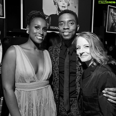 Chadwick Boseman Instagram - It was an honor to speak at this tribute, which airs tonight @ 10pm on @TNTDrama. Thank you to the @AmericanFilmInstitute for an inspiring evening. #AFIDenzel