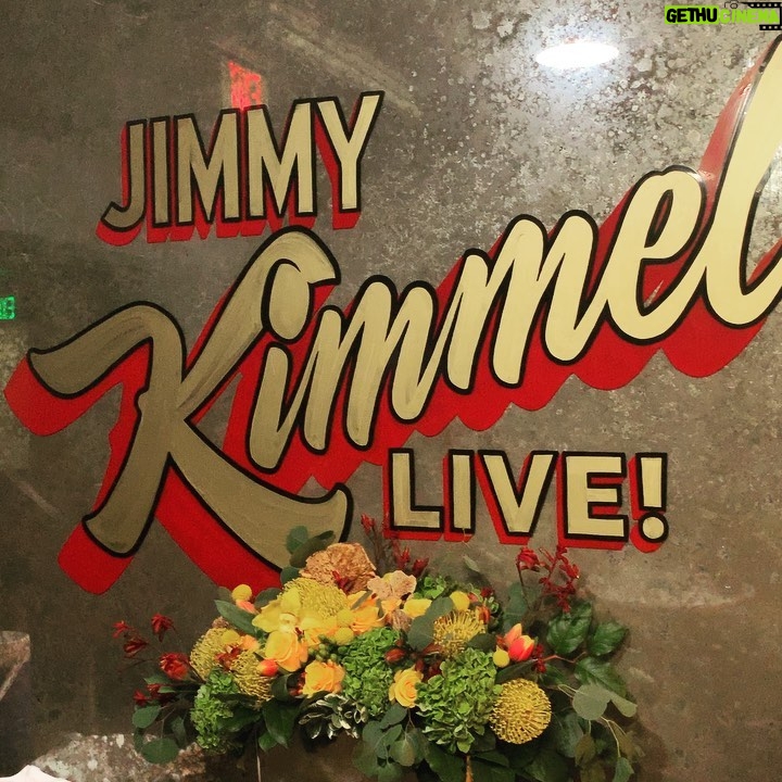 Chadwick Boseman Instagram - Ran into these guys at @JimmyKimmelLive. Tune in tonight after the #NBAFinals. #21Bridges