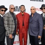 Chadwick Boseman Instagram - Monday’s #TheBlackGodfather premiere. My friend @ReggieHudlin directed this incredible documentary about legendary Hollywood sage Clarence Avant. Catch it on @Netflix this Friday.