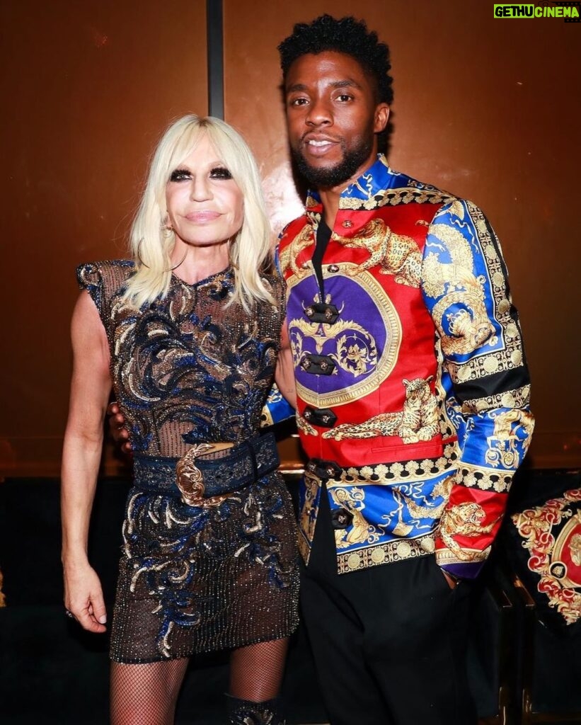 Chadwick Boseman Instagram - #MetGala2018 was an experience I’ll never forget. Had such a great night in that #Versace. 👌🏾 I appreciate this year’s invite but due to my shooting schedule, I won’t be able to attend. Hope everyone enjoys! #metgala