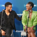 Chadwick Boseman Instagram - Always makes me smile. Happy Born Day, @LupitaNyongo. 👑 #BlackPantherFam