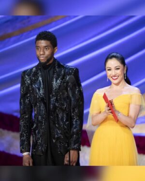 Chadwick Boseman Instagram - What a night... 3 wins and @Marvel’s first ever Academy Award. 👏🏾 Congrats to @therealruthecarter, Hannah Beachler, Jay Hart, and @ludwiggoransson for winning Best Costume Design, Production Design and Score! #BlackPanther #Oscars