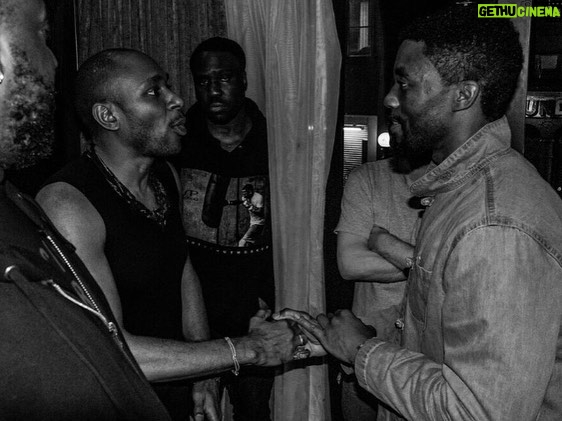 Chadwick Boseman Instagram - Don’t miss maestro #RobertGlasper’s residency at the @bluenotenyc, now featuring my brother, the mighty Yasiin Bey. And you never know who else might come sit-in. Last night, the powerhouse @Anderson._paak. What a night! Blue Note New York
