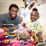 Chadwick Boseman Instagram - Had a birthday celebration with a beautiful little princess, Mady. She let me throw the confetti twice. I think I had as much fun as she did. #StJude