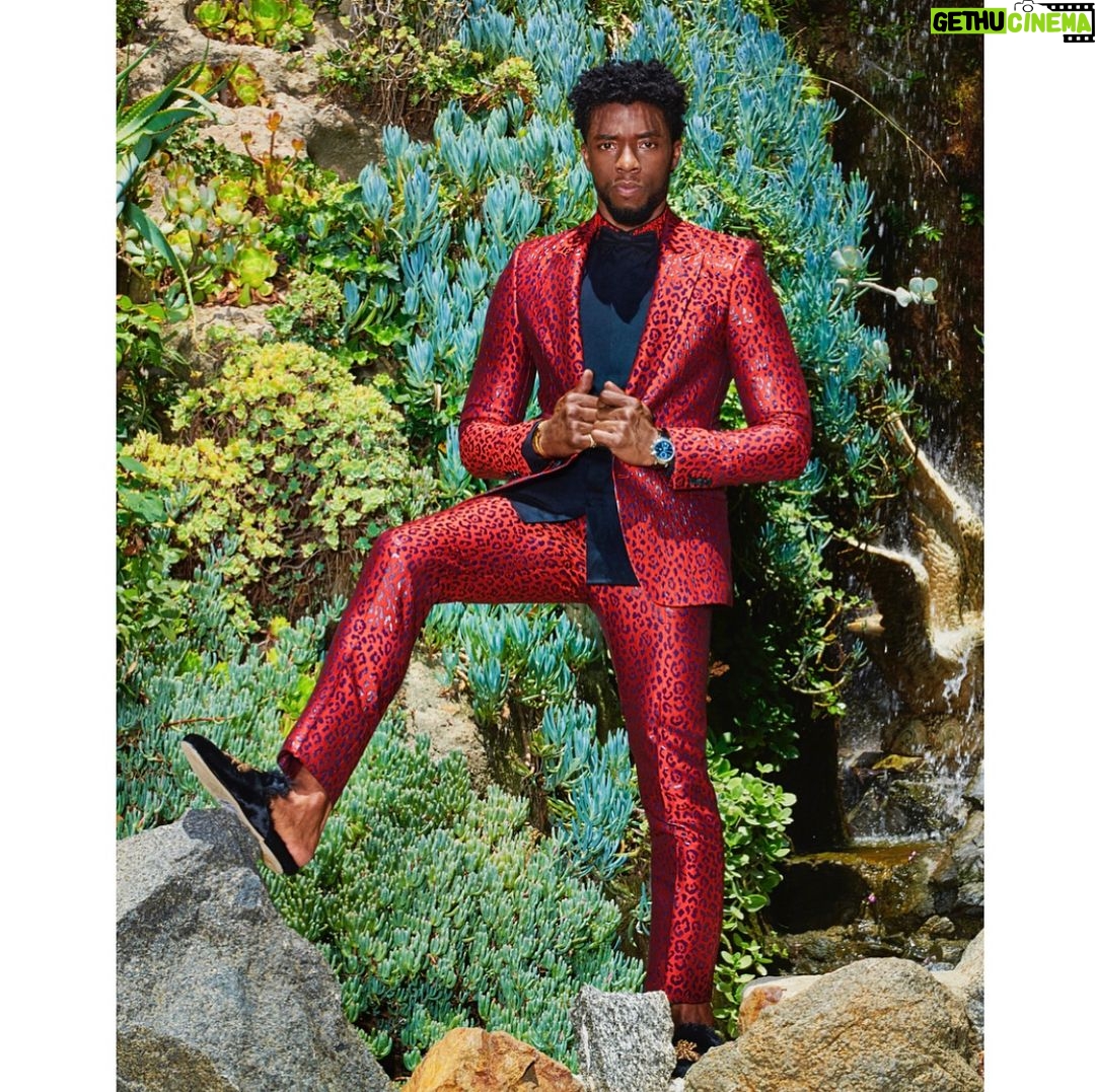Chadwick Boseman Instagram - Shot at the illustrious Houdini Estate. Thank you @BritishGQ, @dylanjonesgq and @gavinbondphotography! Houdini Mansion - The Houdini Estate