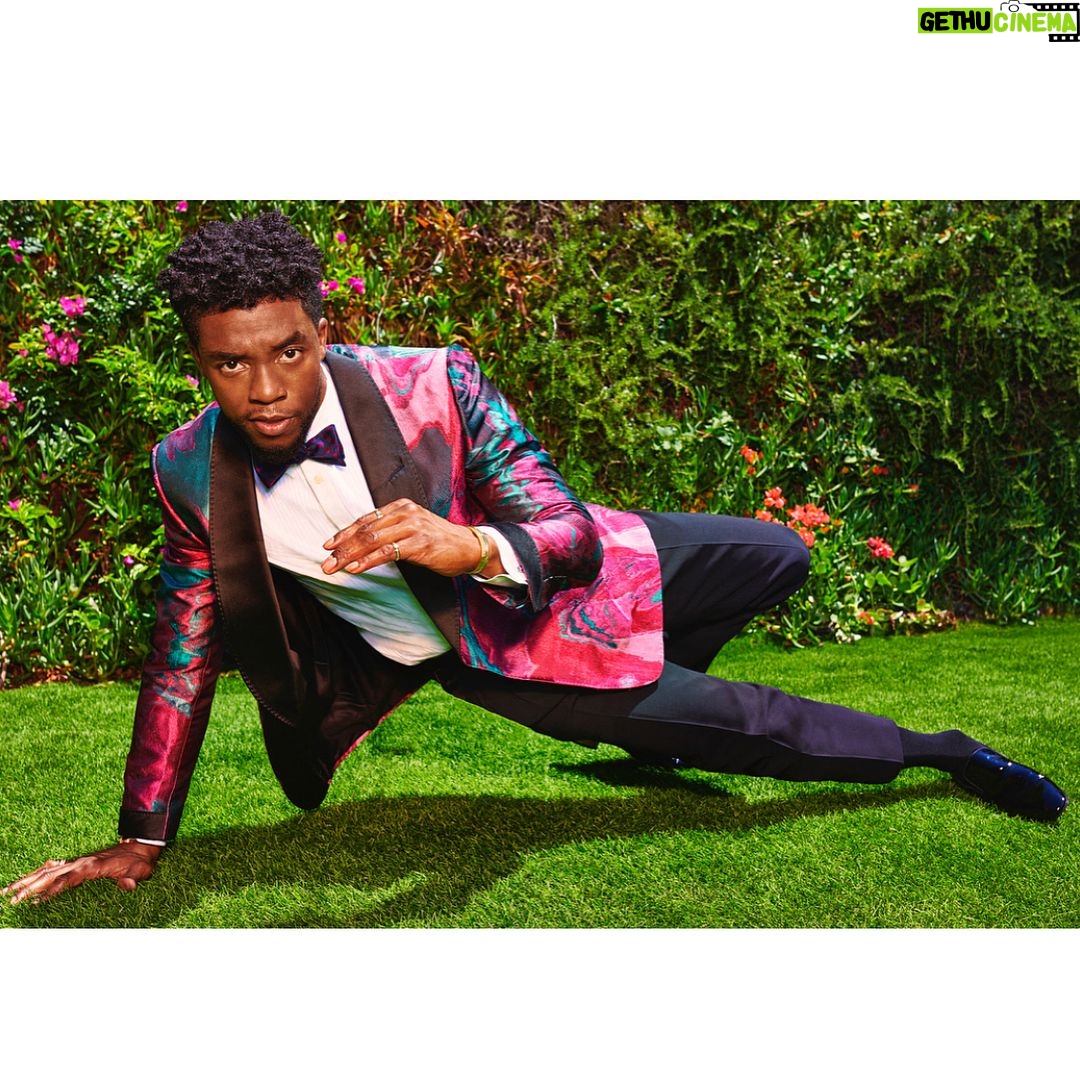 Chadwick Boseman Instagram - Shot at the illustrious Houdini Estate. Thank you @BritishGQ, @dylanjonesgq and @gavinbondphotography! Houdini Mansion - The Houdini Estate
