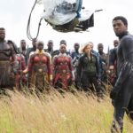 Chadwick Boseman Instagram - Watching out for that Thanos finger snap like… Get @Avengers #InfinityWar on Digital. Blu-ray drops 8/14. #bts