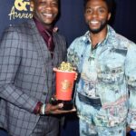 Chadwick Boseman Instagram – 🍿🍿🍿 and more 🍿… THANK YOU #MTVAwards! #BlackPanther fans, you’re incredible. During the show, I was honored to meet @j_shaw9. He saved countless lives by tackling a gunman who opened fire on people in Antioch, Tennessee in April. He’s a true hero that walks among us. MTV Movie Awards