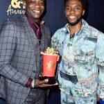 Chadwick Boseman Instagram - 🍿🍿🍿 and more 🍿… THANK YOU #MTVAwards! #BlackPanther fans, you’re incredible. During the show, I was honored to meet @j_shaw9. He saved countless lives by tackling a gunman who opened fire on people in Antioch, Tennessee in April. He’s a true hero that walks among us. MTV Movie Awards