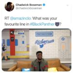 Chadwick Boseman Instagram - In honor of today’s Blu-ray release, I’m answering your #BlackPanther questions over on @Twitter. http://twitter.com/chadwickboseman Twitter NYC