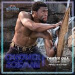 Chadwick Boseman Instagram - Hanging out at #Twitter HQ tomorrow to celebrate #BlackPanther’s digital release (and Blu-ray May 15th). Make sure you follow my handle @chadwickboseman to watch a live-stream of our Q&A. #WakandaForever