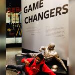 Chadwick Boseman Instagram - Throwing it back to the ultimate game changer. Thank you to my friend Thomas Tull for launching #Operation42 to celebrate #JackieRobinsonDay and deliver 4.2M dollars in masks and vital personal protective equipment to hospitals in African American communities devastated by #Covid19. Smithsonian National Museum of African American History and Culture