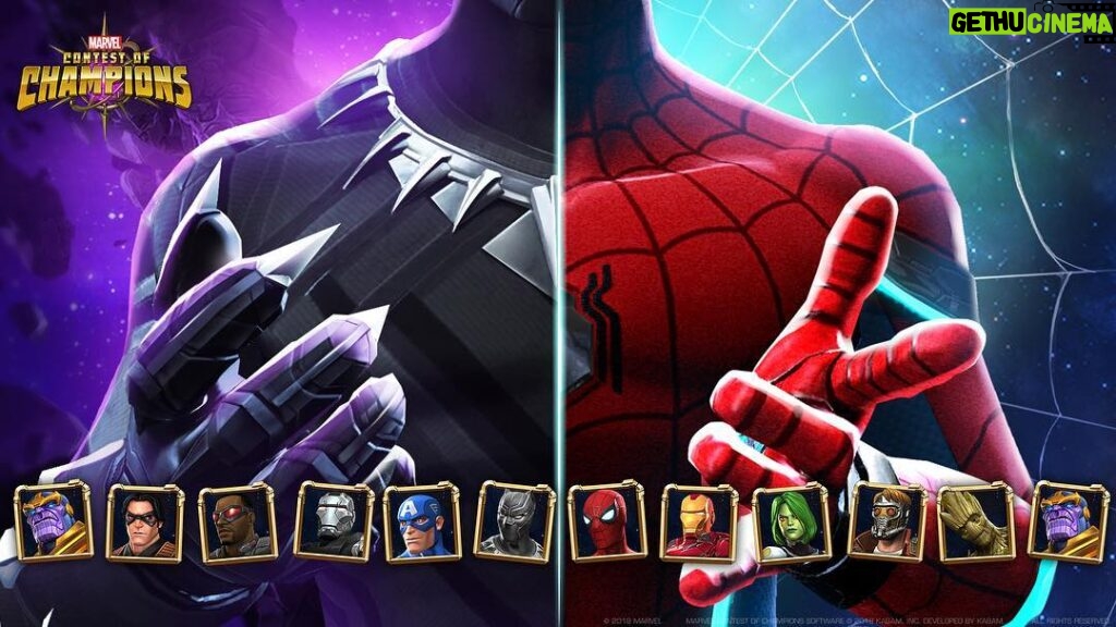 Chadwick Boseman Instagram - @tomholland2013 and I are assembling a team for a @MarvelChampions Champion Challenge to get you ready for #InfinityWar. Prove you have what it takes to be one of Earth’s mightiest Super Heroes. Download on #GooglePlay and the #AppStore! #sponsored