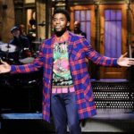 Chadwick Boseman Instagram - Return of Mr. Brown. #BlackPanther vs. Panthro Thundercat. Thanks #SNL. http://bit.ly/chadsnl Saturday Night Live