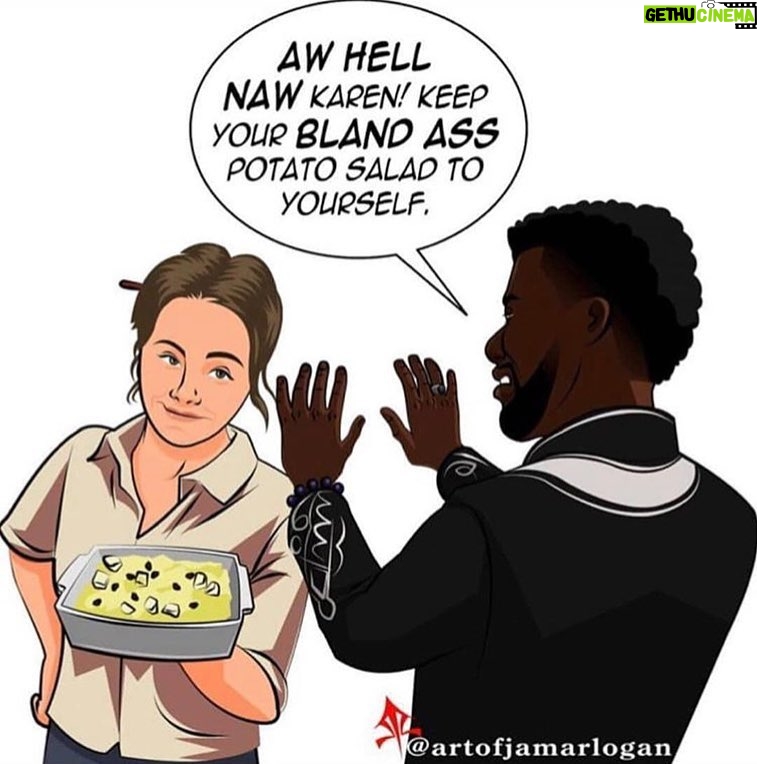 Chadwick Boseman Instagram - I’m just sayin’... #SNL #BlackJeopardy