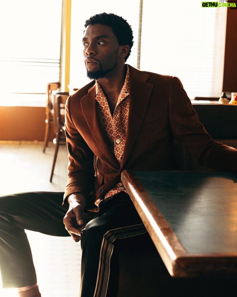 Chadwick Boseman Instagram - Hit the LA streets for my cover shoot with #MRPORTER. #ICYMI: http://bit.ly/cbmrporter BTS in a highlight on my profile. Check it out.