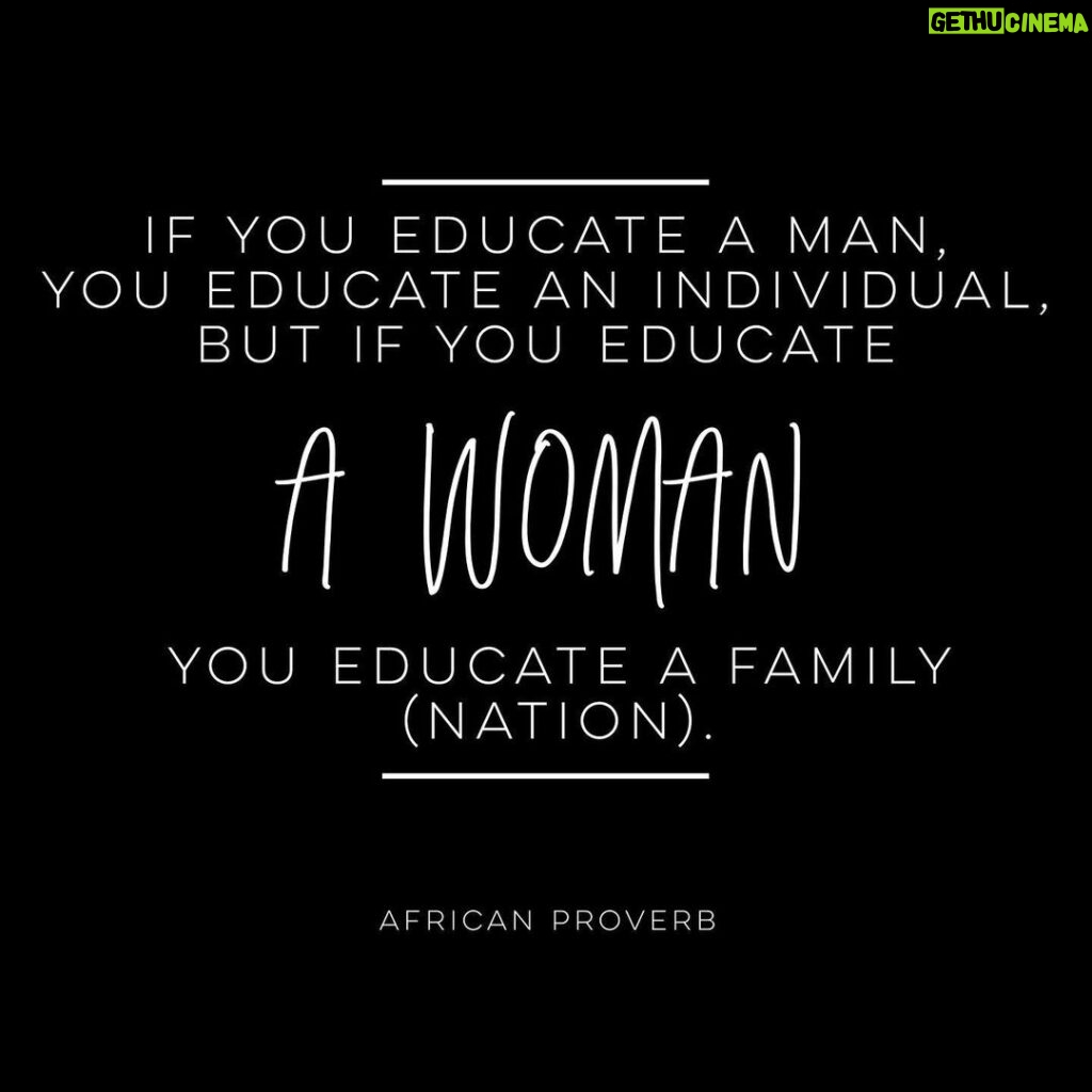Chadwick Boseman Instagram - Education is a gateway to broadening perceptions, fighting stereotypes, and creating parity in this world. Celebrating all of the women who have made an indelible impact on my life on #InternationalWomensDay and everyday. #EachforEqual #IWD2020