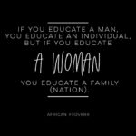 Chadwick Boseman Instagram - Education is a gateway to broadening perceptions, fighting stereotypes, and creating parity in this world. Celebrating all of the women who have made an indelible impact on my life on #InternationalWomensDay and everyday. #EachforEqual #IWD2020