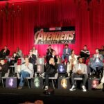 Chadwick Boseman Instagram - Excited to see you guys at tonight’s #InfinityWar premiere. Until then, here’s a look behind the scenes of our junket. Bonus: I’ve got a poster signed by the gang. Stay tuned for a chance to win!