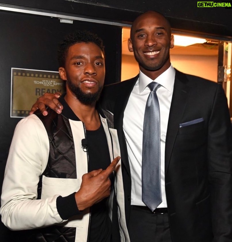 Chadwick Boseman Instagram - I’m heartbroken. Shocked. Husband, Father, Strategist, Philosopher-Poet, Warrior-Athlete, Filmmaker...your focus is magnetic, Kobe. My love goes out to you and your family.